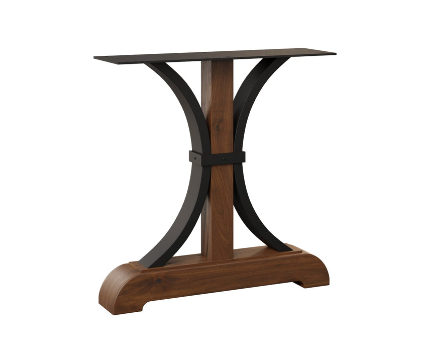 Quick Ship - Buckle Steel Dining Base Pair