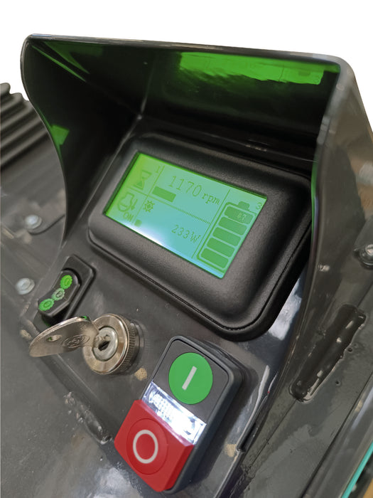 IMER Tracker 1215 Hi-Tip Tracked Mini Dumper with Self-Loading Shovel – Digital Display (Electric – 4 HP Lithium)