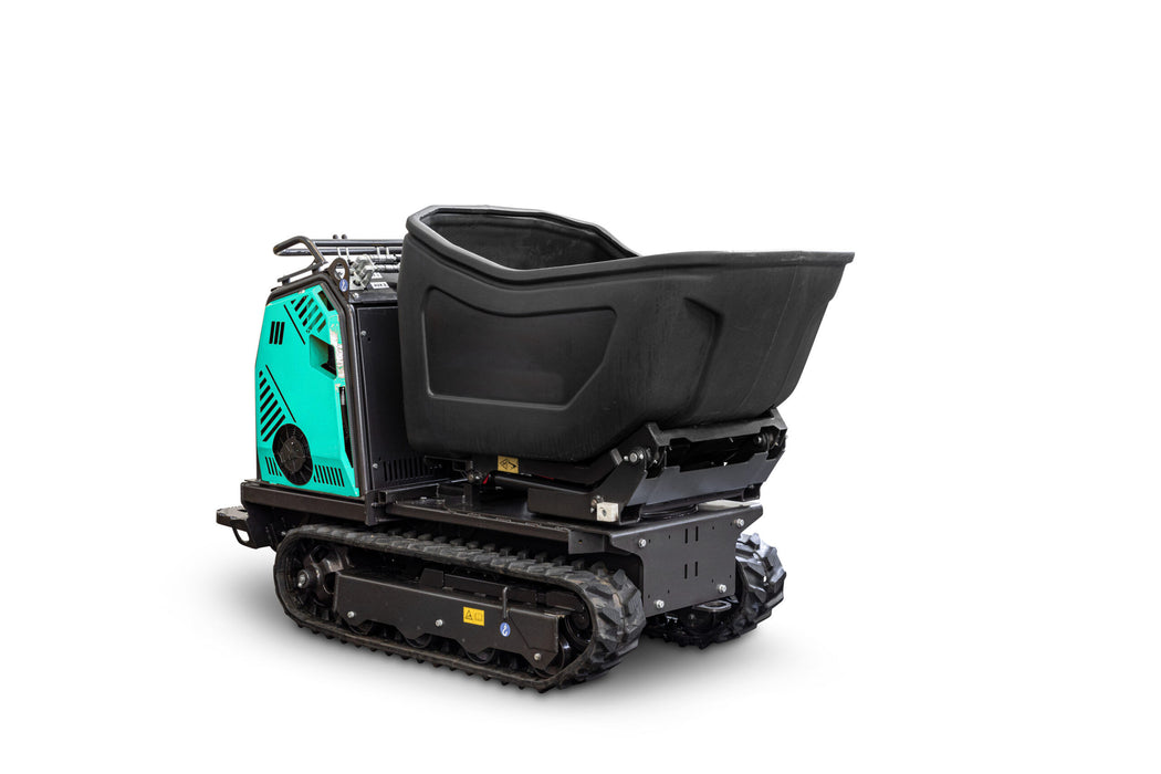 IMER Tracker 1624 Tracked Dumper – 2,400 lb Load, Honda iGX800 25 HP (Fixed Bucket)