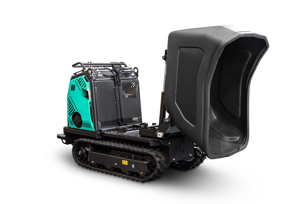 IMER Tracker 1624 Tracked Dumper – 2,400 lb Load, Honda iGX800 25 HP – Full Dump (Fixed Bucket)