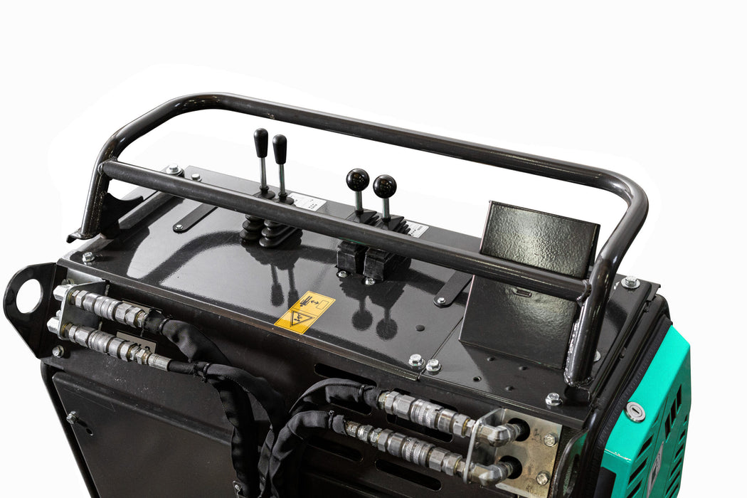 IMER Tracker 1624 Tracked Dumper – 2,400 lb Load, Honda iGX800 25 HP – Controls (Fixed Bucket)