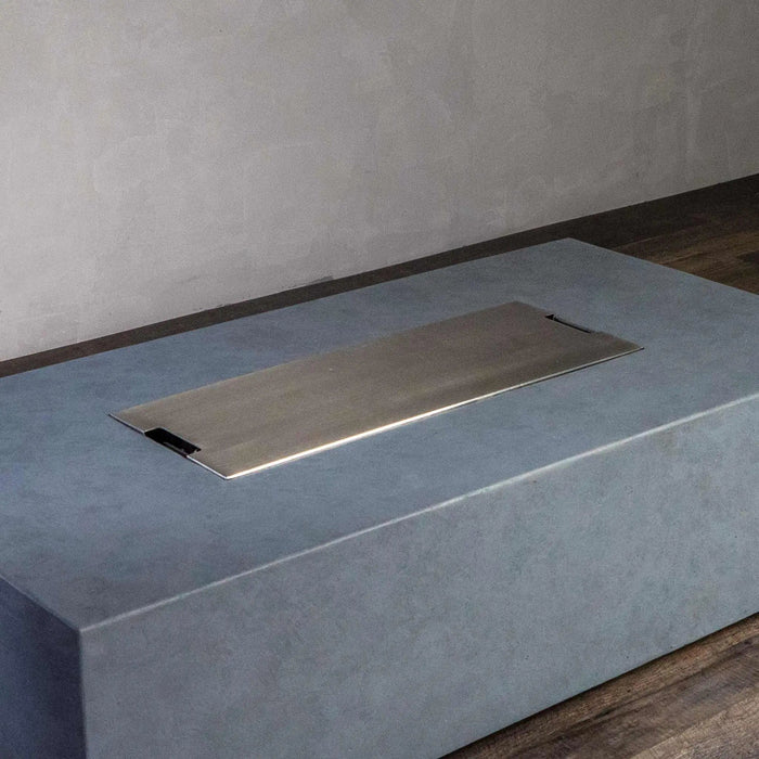 Starfire Designs Beton Rectangle Stainless Steel Burner Cover Starfire Designs