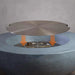 Starfire Designs Beton Round Stainless Steel Burner Cover Starfire Designs