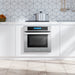 Cosmo 4-Piece Appliance Package - 30-Inch Electric Cooktop, Refrigerator, Wall Oven and Microwave Oven in Stainless Steel (COS-4PKG-144) Cosmo