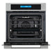 Cosmo 4-Piece Appliance Package - 30-Inch Electric Cooktop, Under Cabinet Range Hood, Wall Oven and Microwave in Stainless Steel (COS-4PKG-138) Cosmo