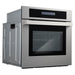 Cosmo 4-Piece Appliance Package - 30-Inch Electric Cooktop, Refrigerator with Water Dispenser, Electric Wall Oven and Over-the-Range Microwave in Stainless Steel (COS-4PKG-718) Cosmo