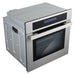 Cosmo 24-Inch 2.5 Cu. Ft. Single Electric Wall Oven in Stainless Steel (C106SIX-PT) Cosmo