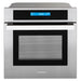 Cosmo 4-Piece Appliance Package - 30-Inch Electric Cooktop, Under Cabinet Range Hood, Wall Oven and Microwave in Stainless Steel (COS-4PKG-136) Cosmo