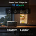 Anker SOLIX C2000 Gen2 Portable Power Station + 400w Solar Panel + Car Alternator Charger - side view