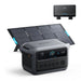 Anker SOLIX C2000 Gen2 Portable Power Station + 400w Solar Panel + Car Alternator Charger - front view
