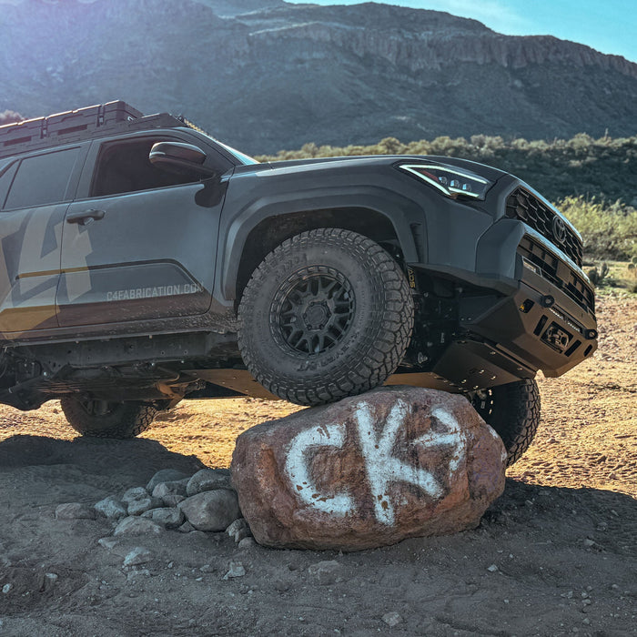 C4 Fabrication 2025-2026 Toyota 4Runner Lo-Pro Bumper High Clearance Additions – on the trail, image 13 of 20