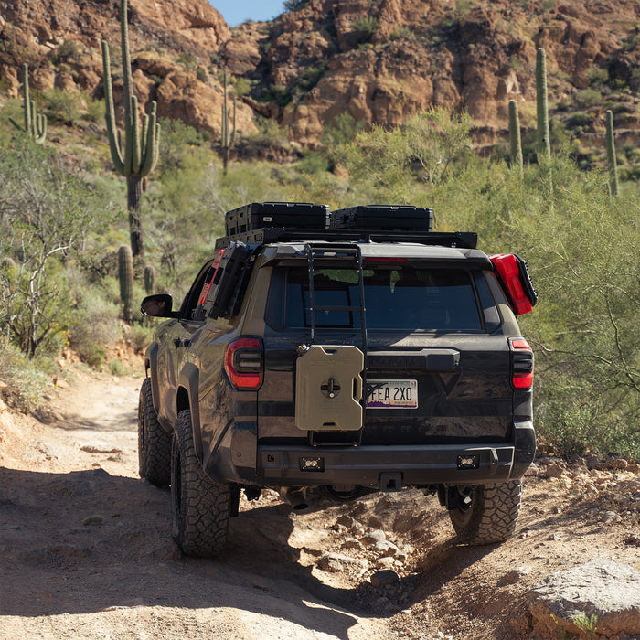 C4 Fabrication 2025-2026 Toyota 4Runner Lo-Pro Rear Bumper – on the trail, image 6 of 19