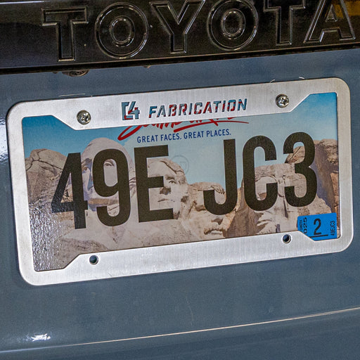 C4 Fabrication License Plate Frame – image 2 of 6