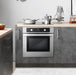 Cosmo 4 - Piece Appliance Package - 30-Inch Electric Cooktop, Wall Mount Range Hood, Wall Oven, and 24.4-Inch Microwave (COS-4PKG-134) Cosmo