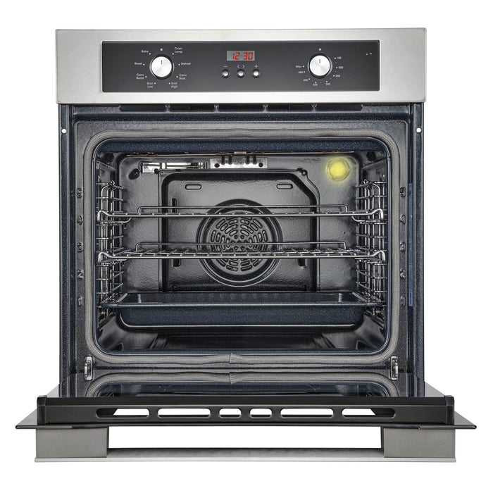 Cosmo 4-Piece Appliance Package - 30-Inch Electric Cooktop, Refrigerator, Wall Oven and Microwave Drawer in Stainless Steel (COS-4PKG-273) Cosmo