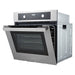 Cosmo 4-Piece Appliance Package - 30-Inch Electric Cooktop, Refrigerator, Wall Oven and Over-the-Range Microwave in Stainless Steel (COS-4PKG-261) Cosmo