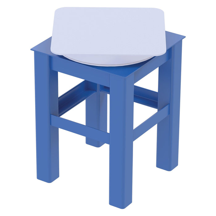 Vestil CA-BASE-18-24 factory installed steel elevated bases for carousels - view 2