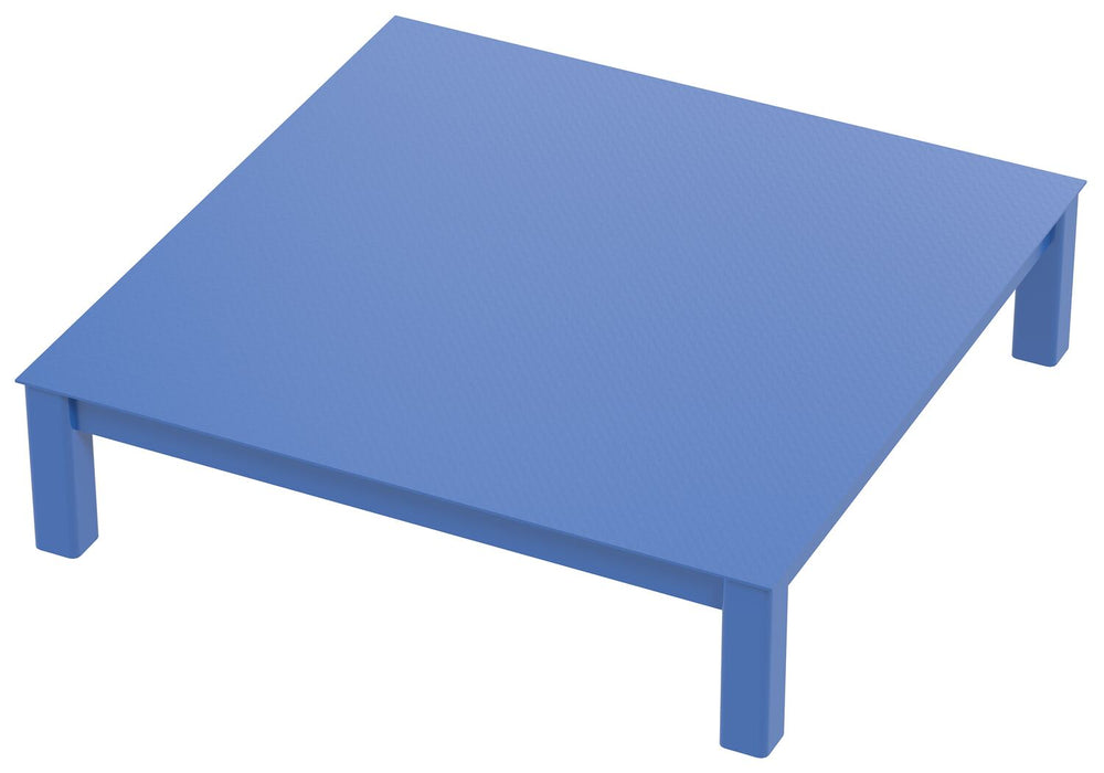 Vestil CA-BASE-48-12 Factory Installed Steel Elevated Bases for Carousels 48 in. x 12 in. 6,000 lb. Capacity Blue