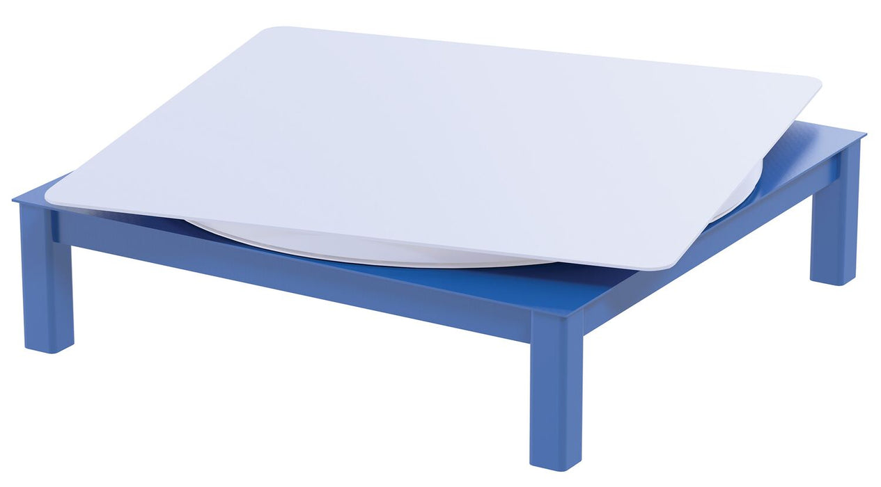 Vestil CA-BASE-48-12 factory installed steel elevated bases for carousels - view 2
