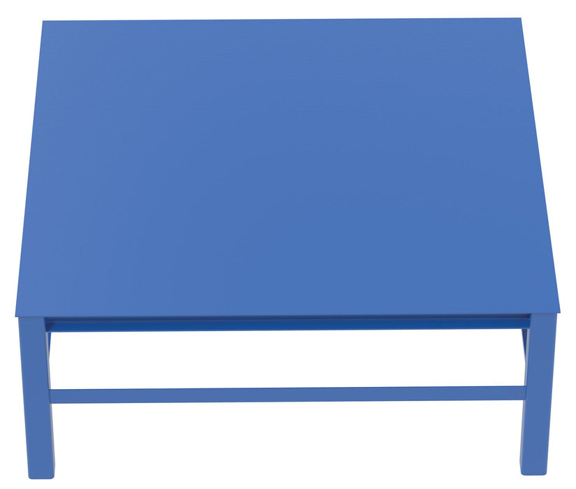 Vestil CA-BASE-60-24 Factory Installed Steel Elevated Bases for Carousels 60 in. x 24 in. 6,000 lb. Capacity Blue