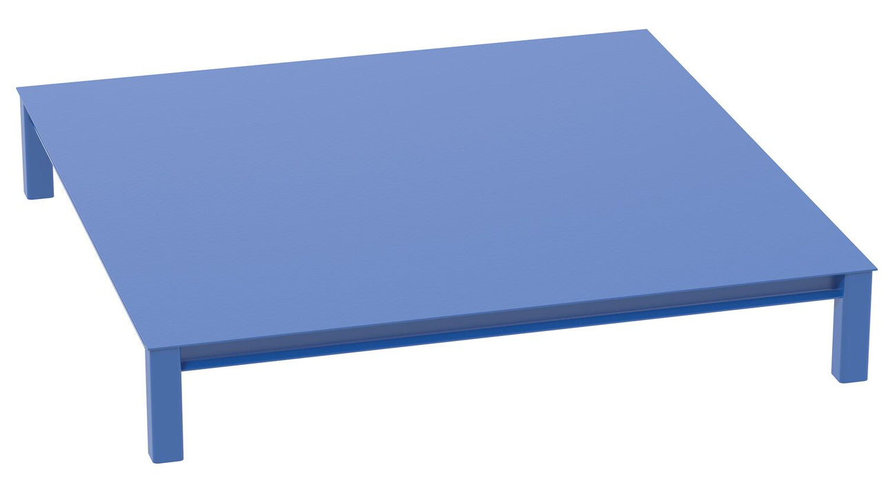 Vestil CA-BASE-72-12 Factory Installed Steel Elevated Bases for Carousels 72 in. x 12 in. 6,000 lb. Capacity Blue