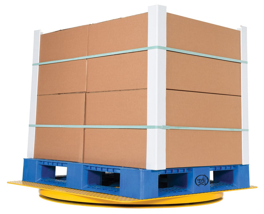 Vestil CA-KP-4848-6 heavy duty square king pin carousel - view 4