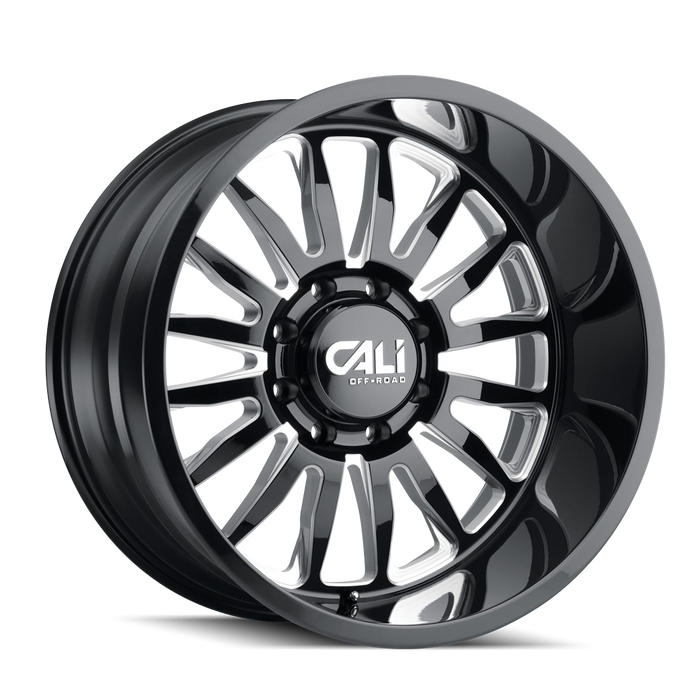 Cali Offroad SUMMIT Gloss Black Milled Wheel 1