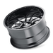 Cali Offroad SUMMIT Gloss Black Milled Wheel 3