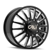 Cali Offroad 9110D SUMMIT DUALLY Gloss Black Milled Wheel 1