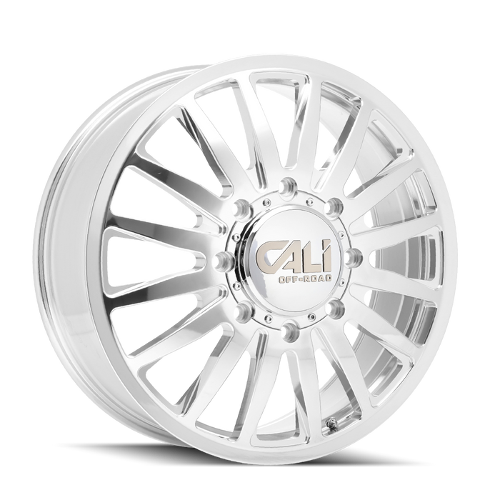 Cali Offroad 9110D SUMMIT DUALLY Polished Wheel 1