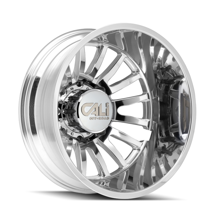 Cali Offroad 9110D SUMMIT DUALLY Polished Wheel 2