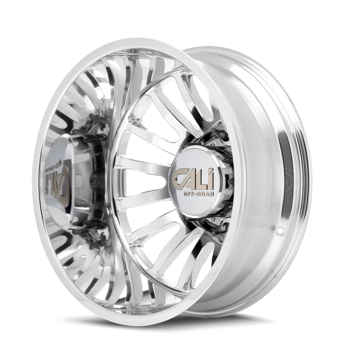 Cali Offroad 9110D SUMMIT DUALLY Polished Wheel 4