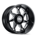 Cali Offroad SEVENFOLD Gloss Black Milled Wheel 1