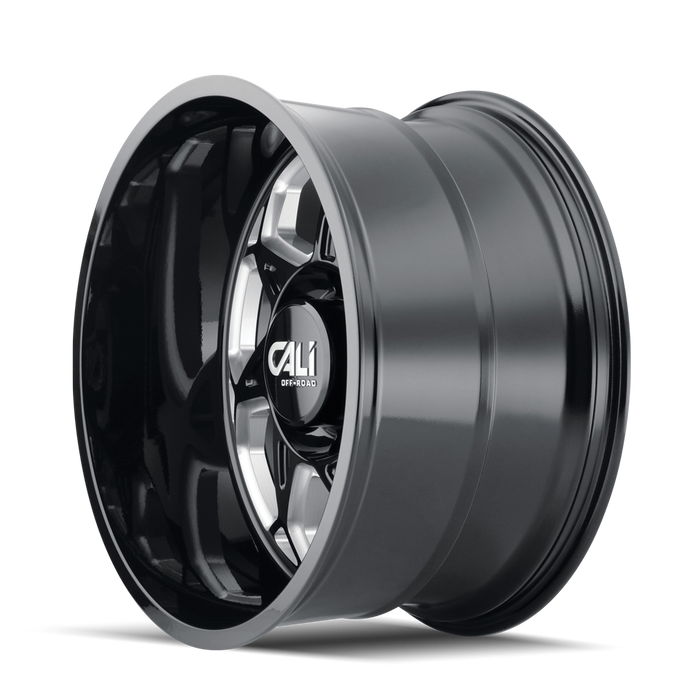 Cali Offroad SEVENFOLD Gloss Black Milled Wheel 2