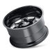 Cali Offroad SEVENFOLD Gloss Black Milled Wheel 3