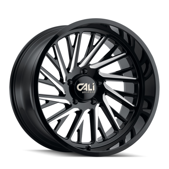 Cali Offroad PURGE Gloss Black Milled Wheel 1
