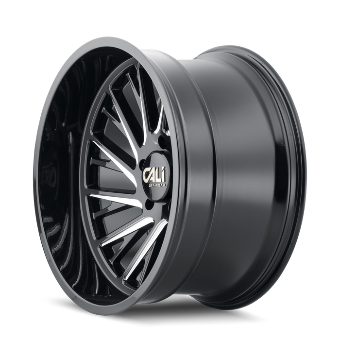 Cali Offroad PURGE Gloss Black Milled Wheel 2