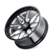 Cali Offroad INVADER Gloss Black Milled Wheel 3