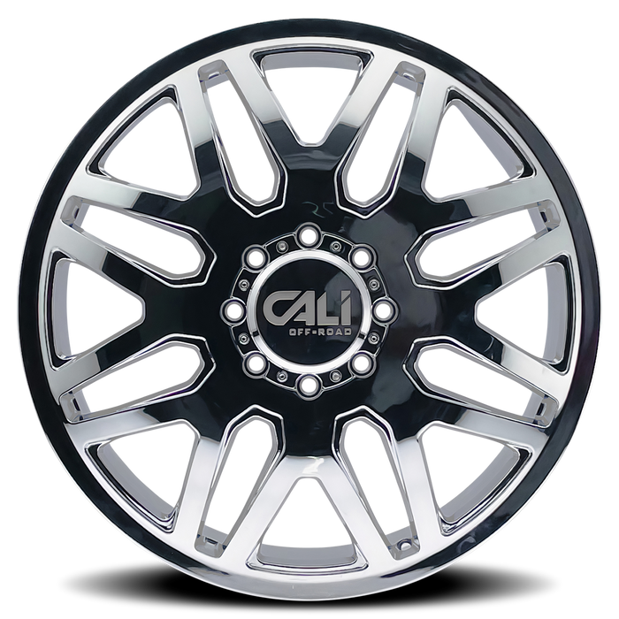 Cali Offroad 9115D INVADER DUALLY Chrome Wheel 3