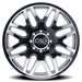 Cali Offroad 9115D INVADER DUALLY Chrome Wheel 3