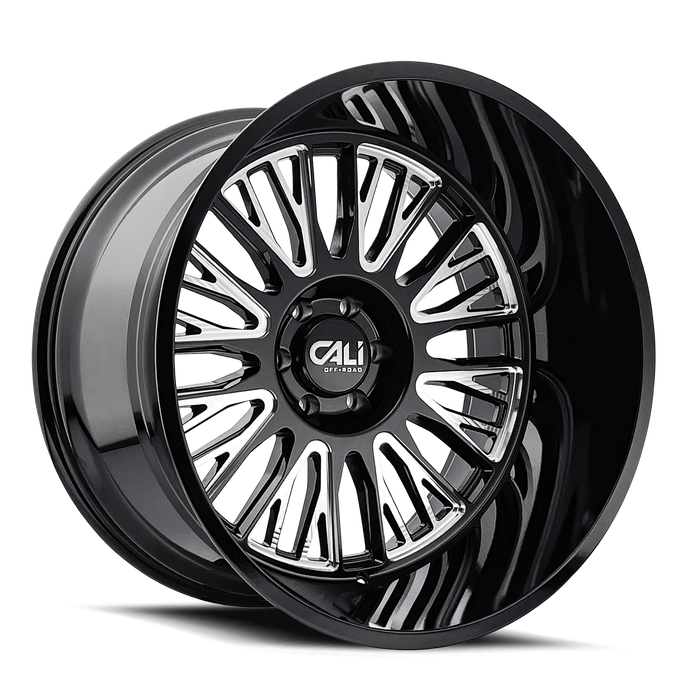 Cali Offroad VERTEX Gloss Black Milled Wheel 1