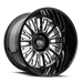 Cali Offroad VERTEX Gloss Black Milled Wheel 1