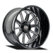 Cali Offroad AUBURN Gloss Black Milled Wheel 1