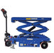 Vestil CART-1500D-DC-CTD-SC steel hydraulic double scissor cart dc powered with scale - view 2