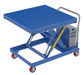 Vestil CART-2000-4242-DC Steel 12V DC Powered Hydraulic Elevating Cart 42 in. x 42 in. 2,000 lb. Capacity Blue