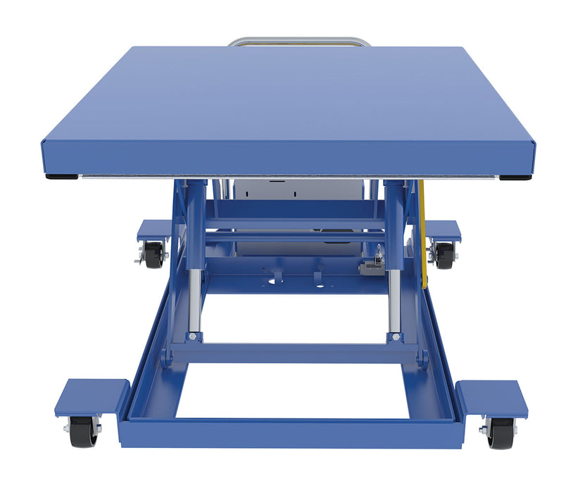 Vestil CART-LP-2000-4242-DC steel dc heavy duty low profile scissor lift carts - view 3