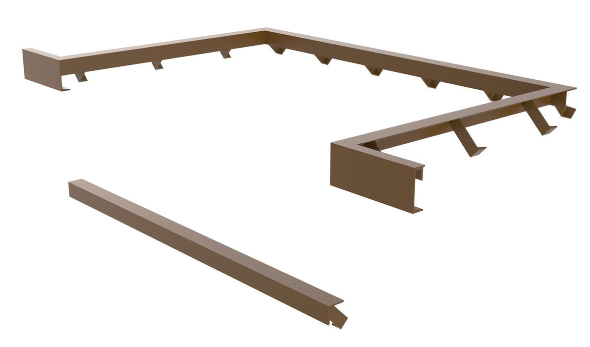 Vestil CAS-65 Steel Dock Leveler Curb Angle Set 6 ft. x 5 ft.