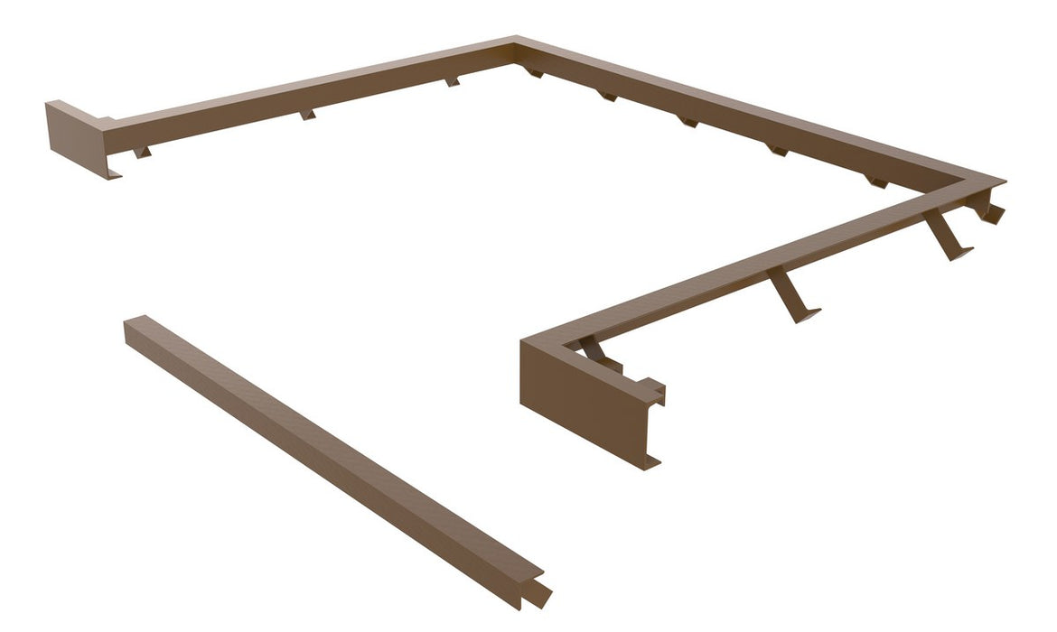 Vestil CAS-66 Steel Dock Leveler Curb Angle Set 6 ft. x 6 ft.