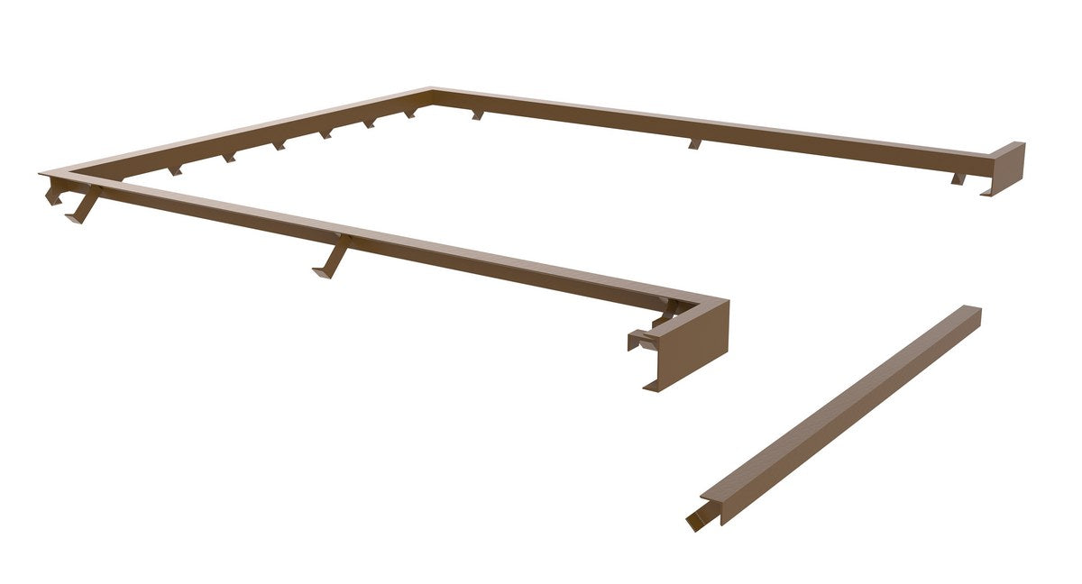 Vestil CAS-710 Steel Dock Leveler Curb Angle Set 7 ft. x 10 ft.