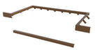 Vestil CAS-75 Steel Dock Leveler Curb Angle Set 7 ft. x 5 ft.